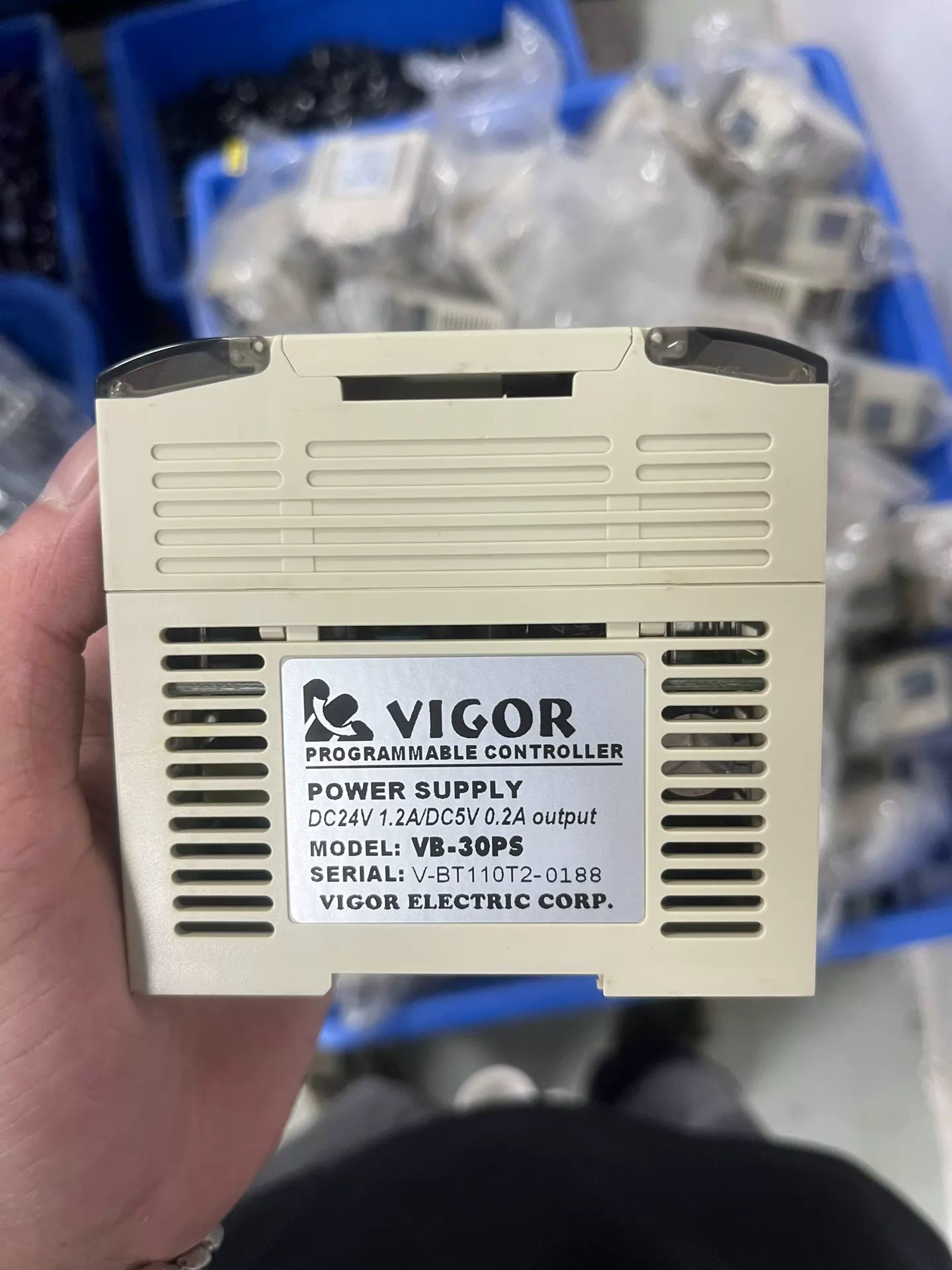VIGOR VB-30PS PLC Power Supply Module - Used