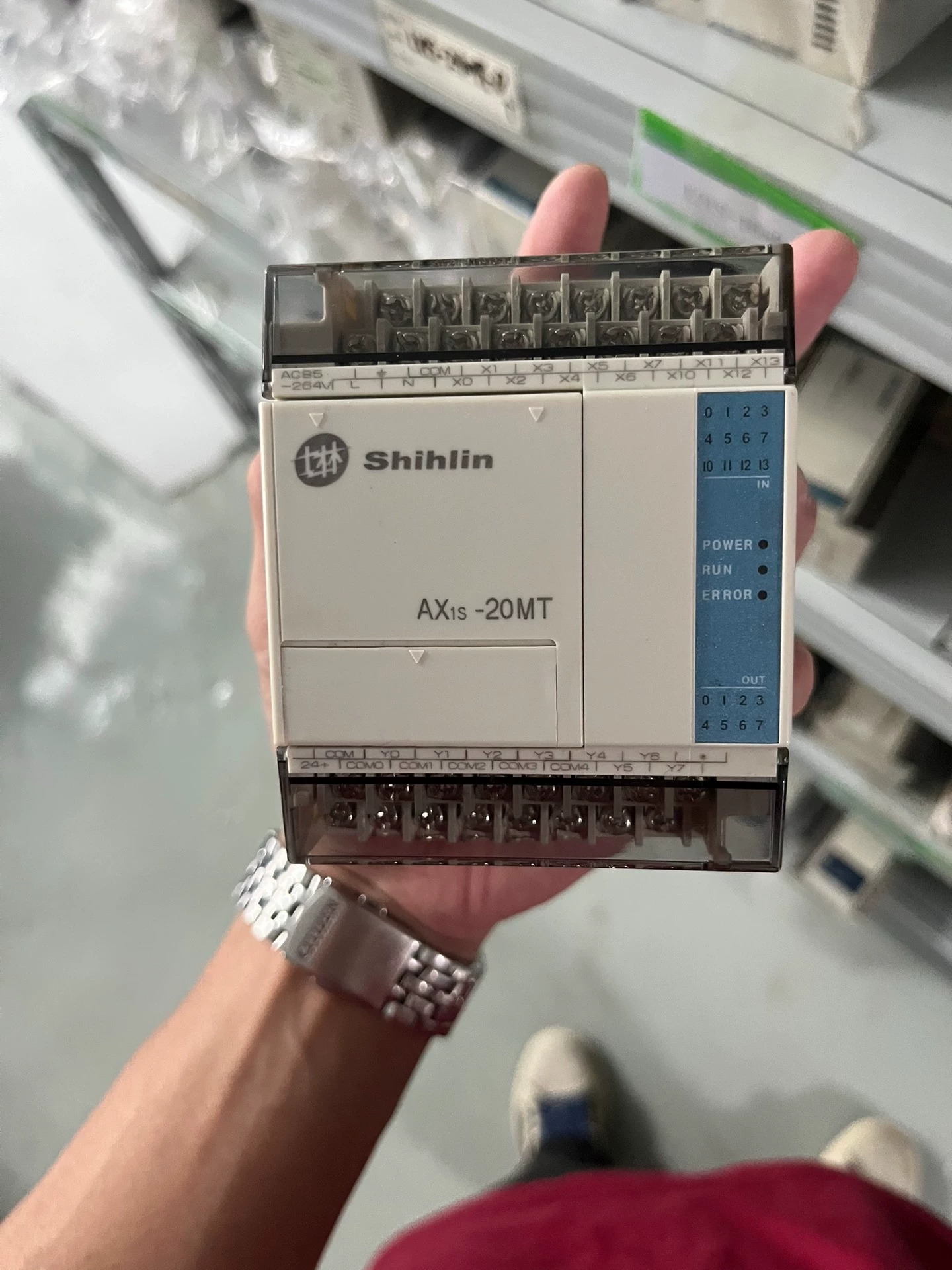 Shihlin AX1S-20MT PLC - Used