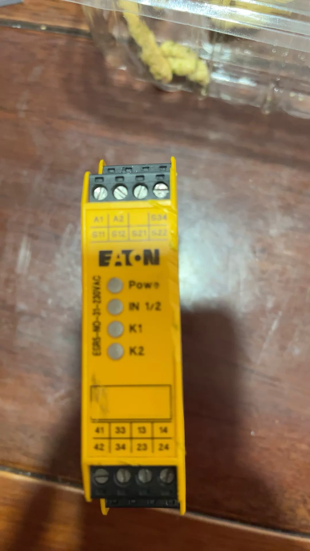 Eaton ESR5-NO-31-230VAC safety relay - Used