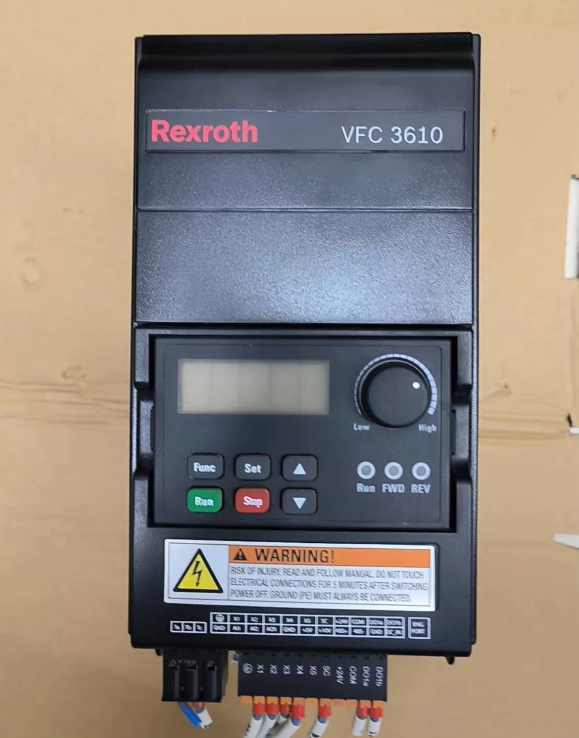 Bosch Rexroth VFC3610-2K20-3P4-MNA-7P-NNNNN-NNNN R912005380 variable frequency drive - Used