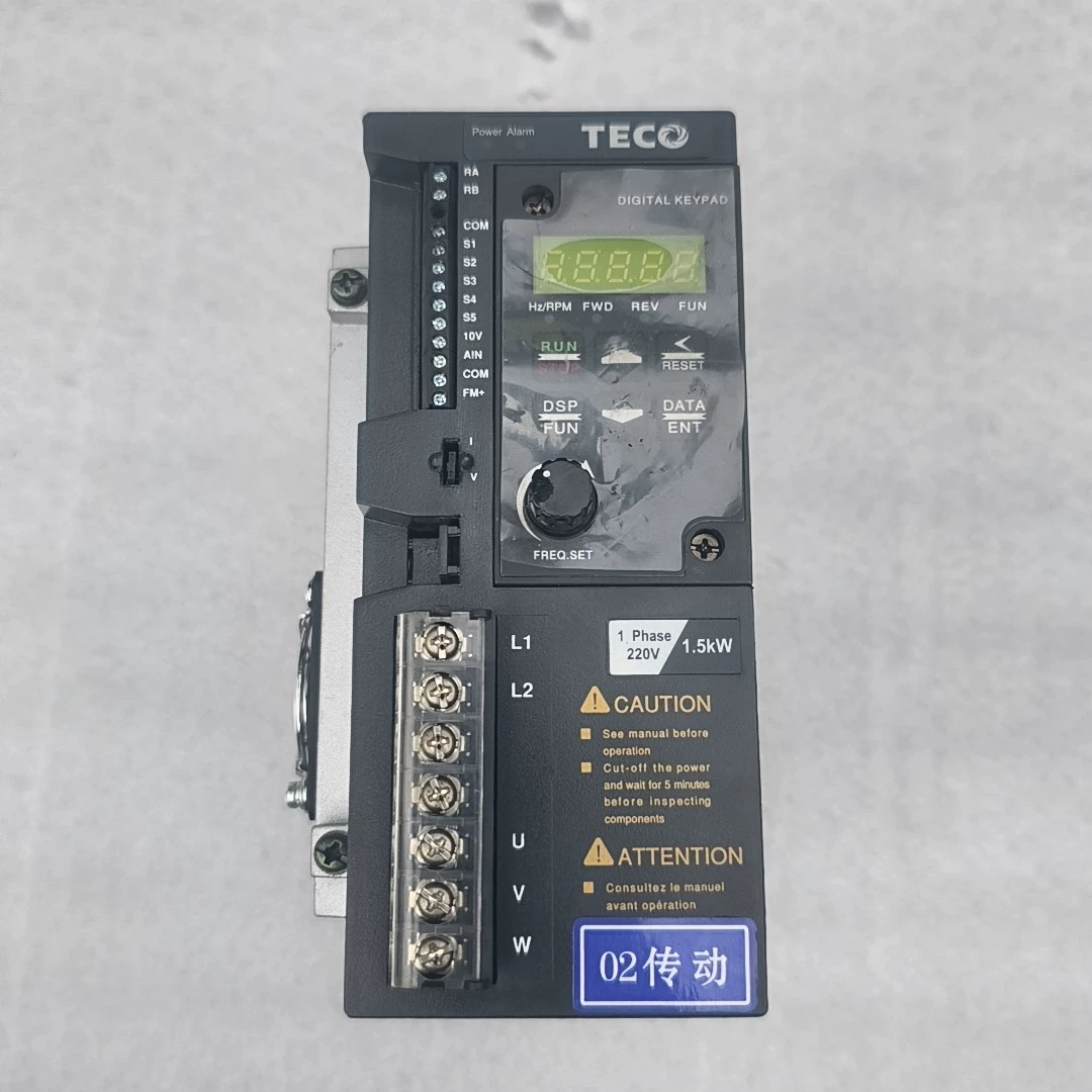 TECO S310-202-H1D variable frequency drive - Used
