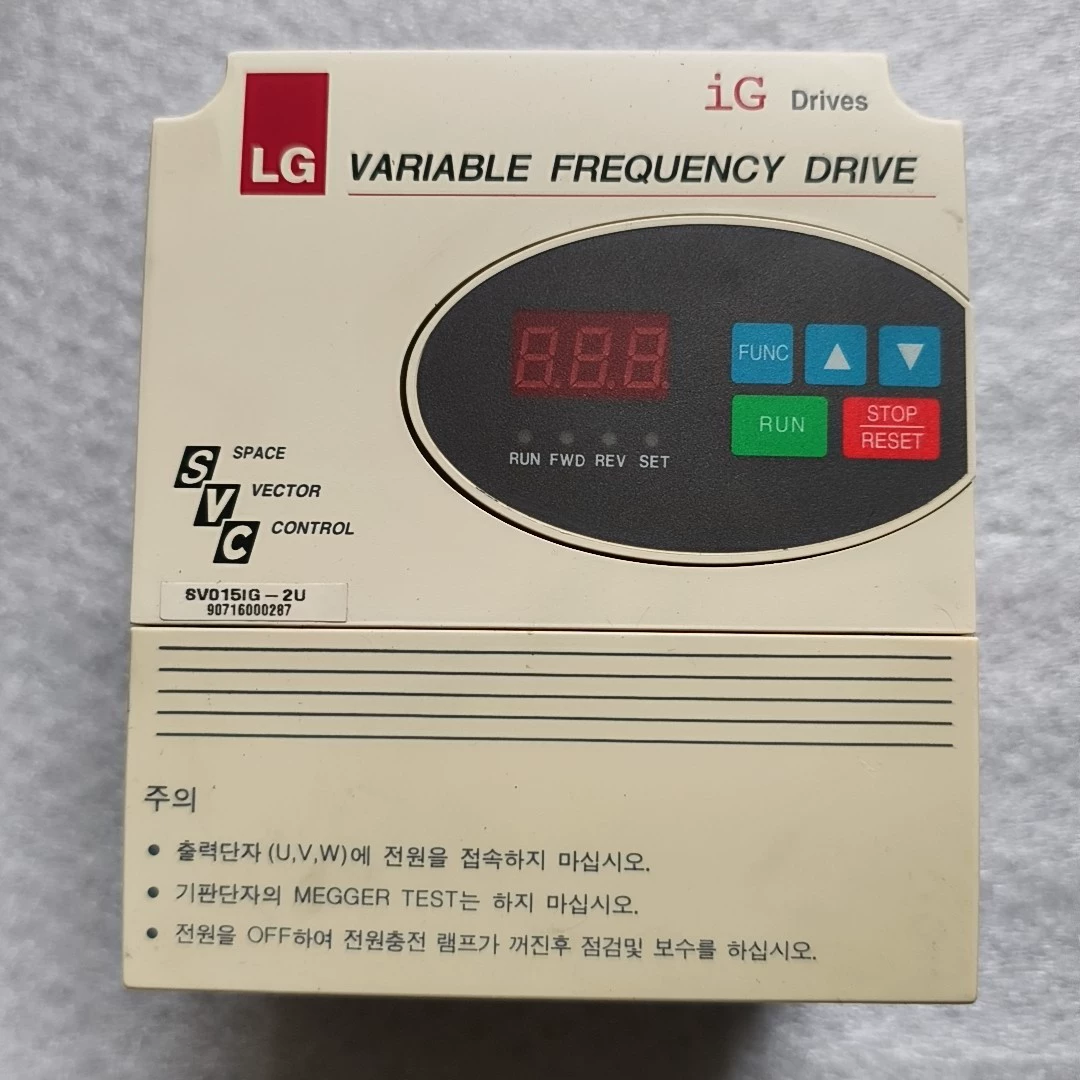 LS Electric SV015iG-2U variable frequency drive - Used