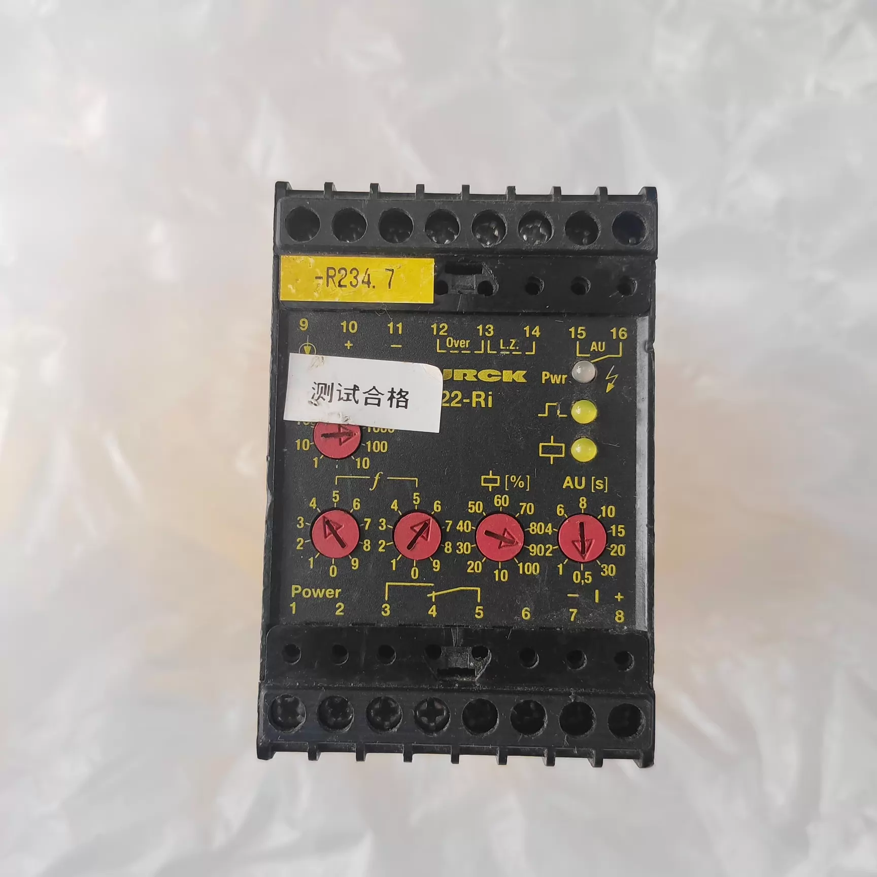 Turck MS22-Ri overspeed/rotational speed monitor - Used