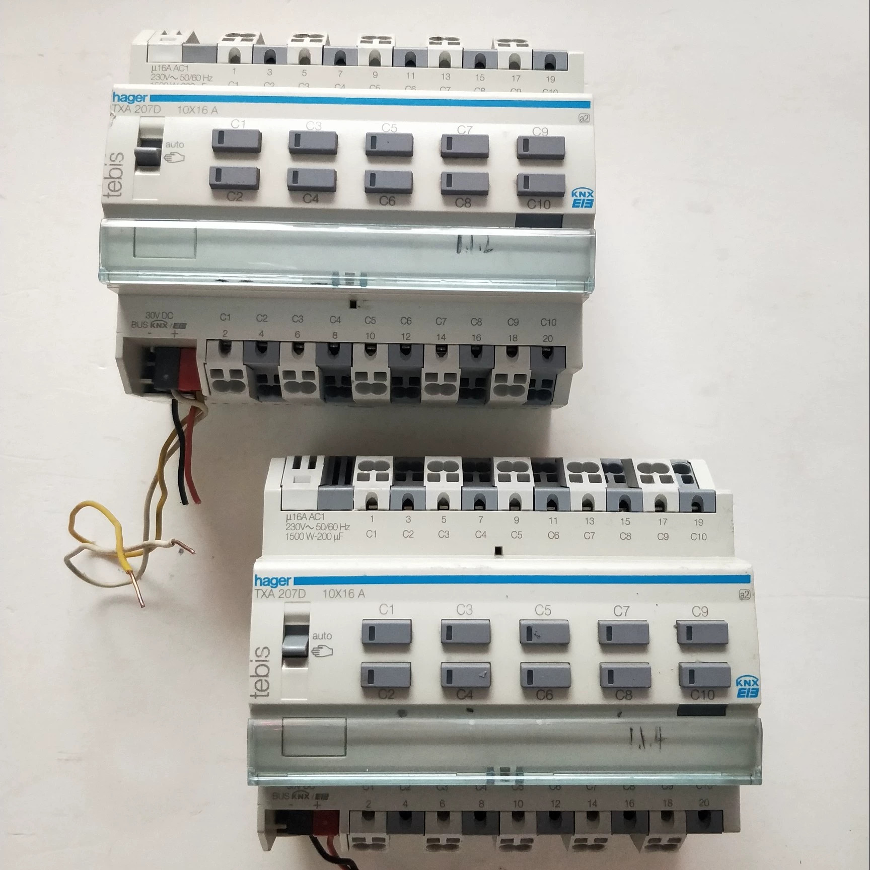 Hager TXA 207D smart home module - Used