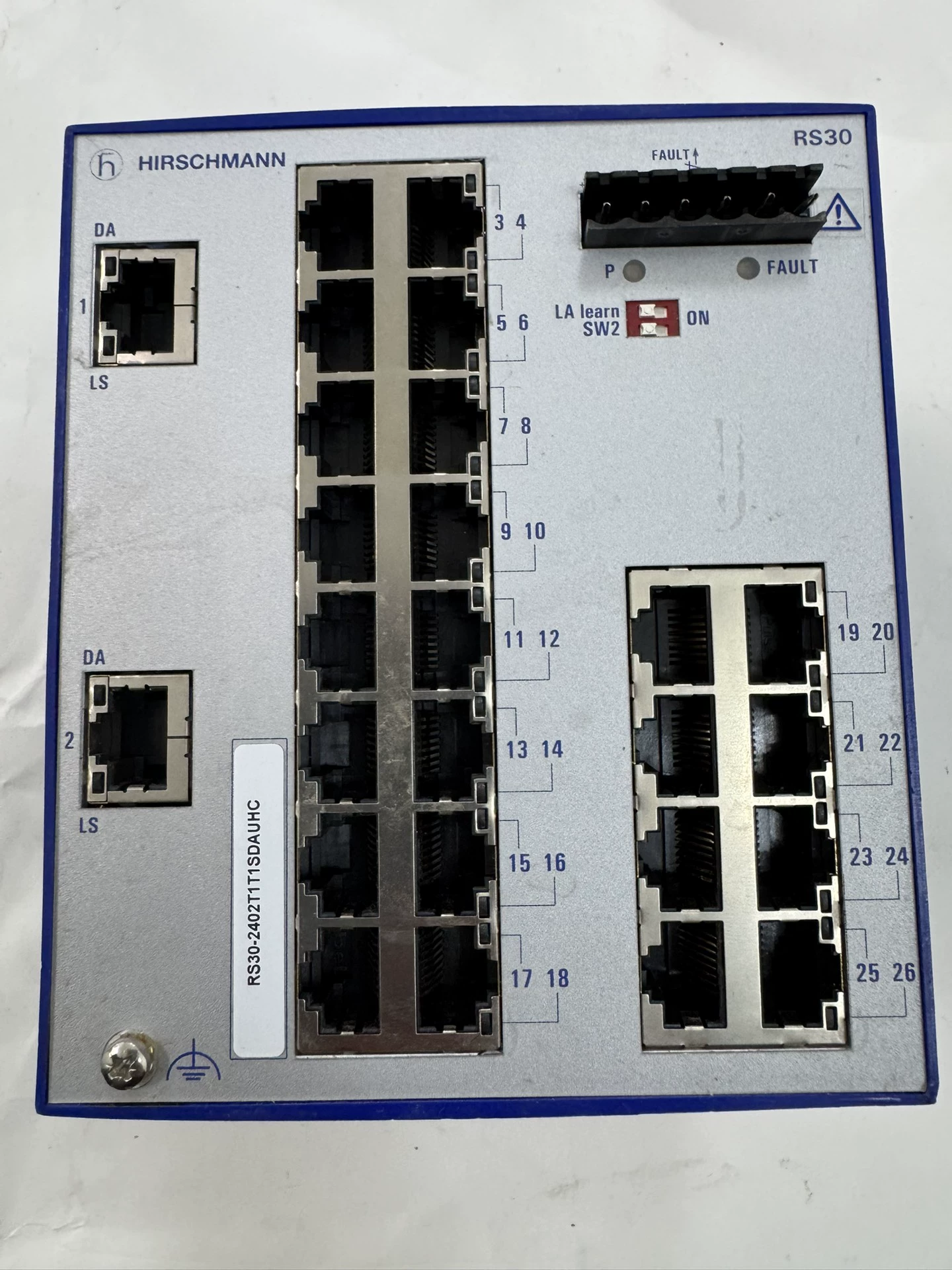 Hirschmann RS30-2402T1T1SDAUHC industrial switch - Used