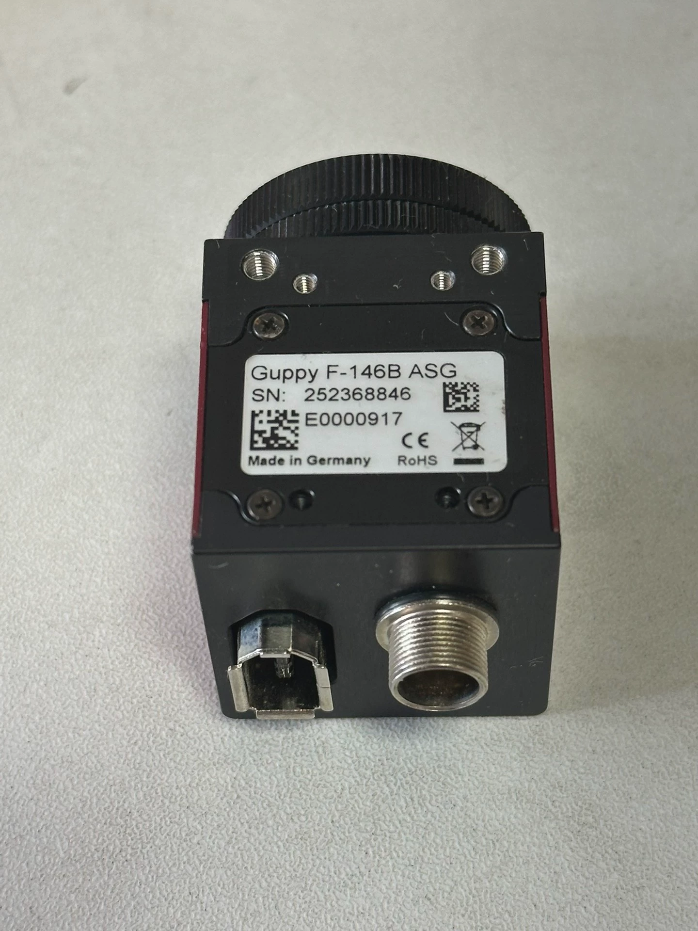 AVT Guppy F-146B ASG monochrome CCD industrial camera - Used