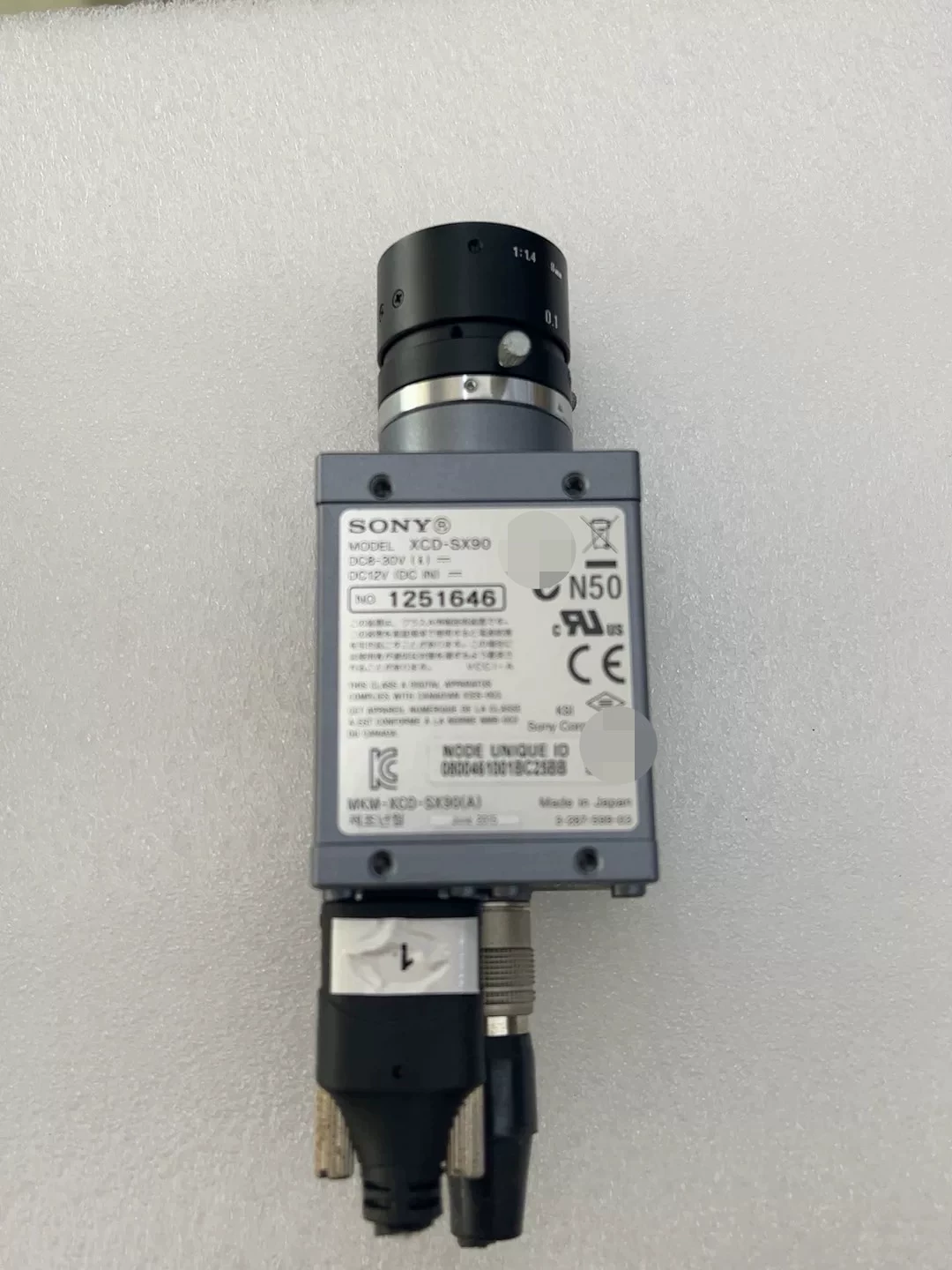 Sony XCD-SX90 Industriekamera - Gebraucht