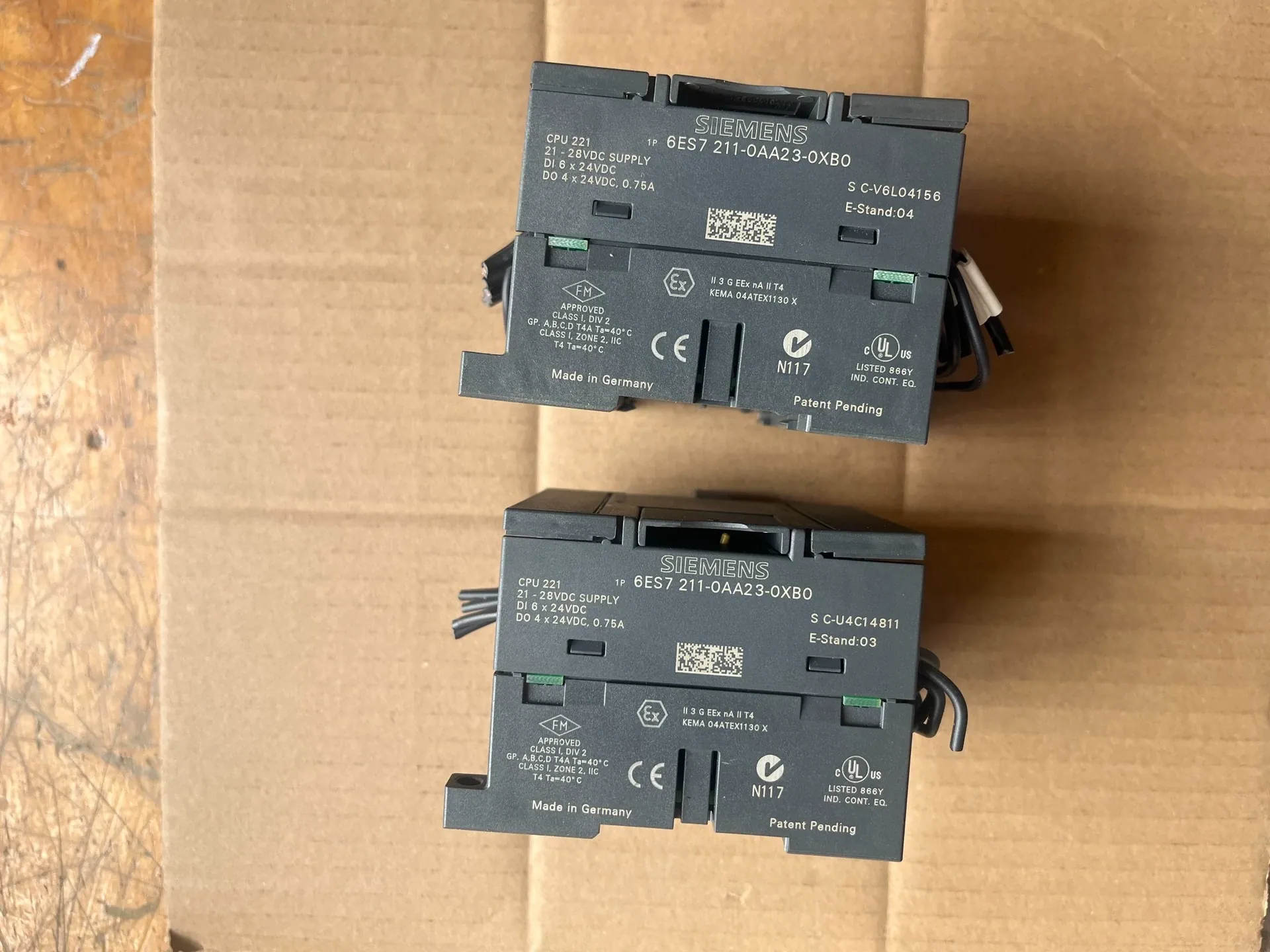 Siemens CPU 221 6ES7211-0AA23-0XB0 PLC CPU - Used