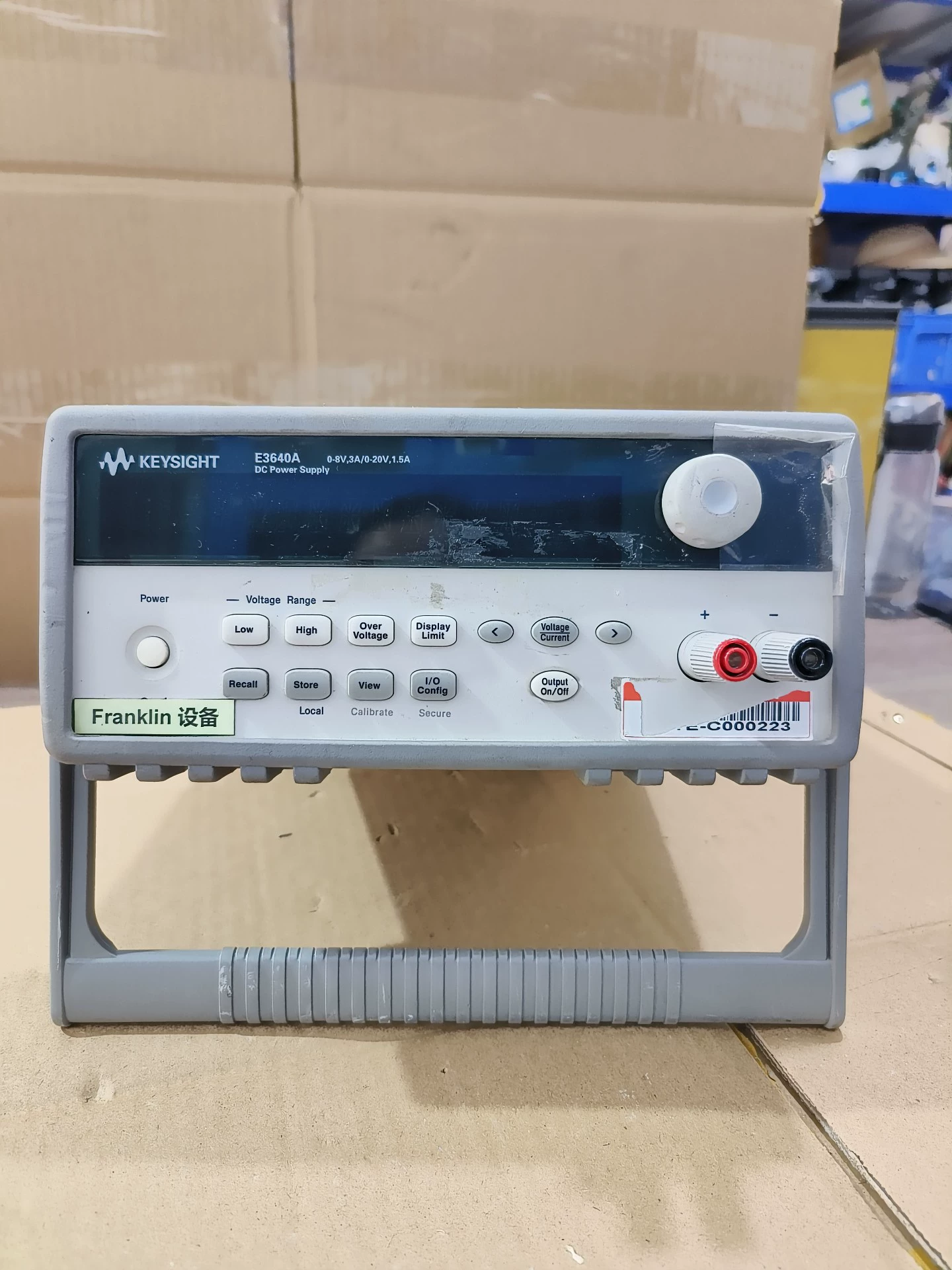 Keysight Technologies E3640A programmable DC power supply - Used