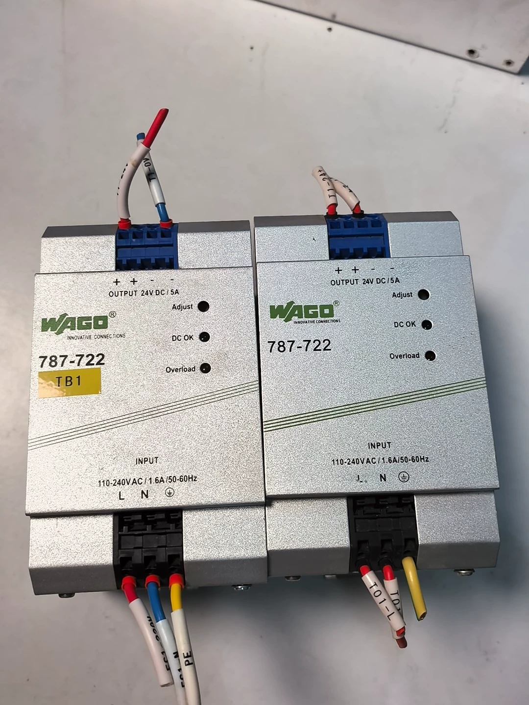 WAGO 787-722 power supply module - Used