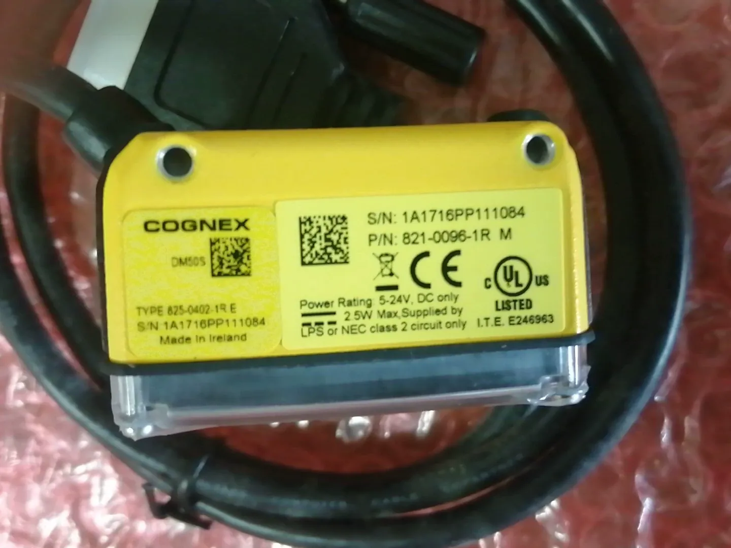 Cognex DM50S 821-0096-1R M barcode reader - New
