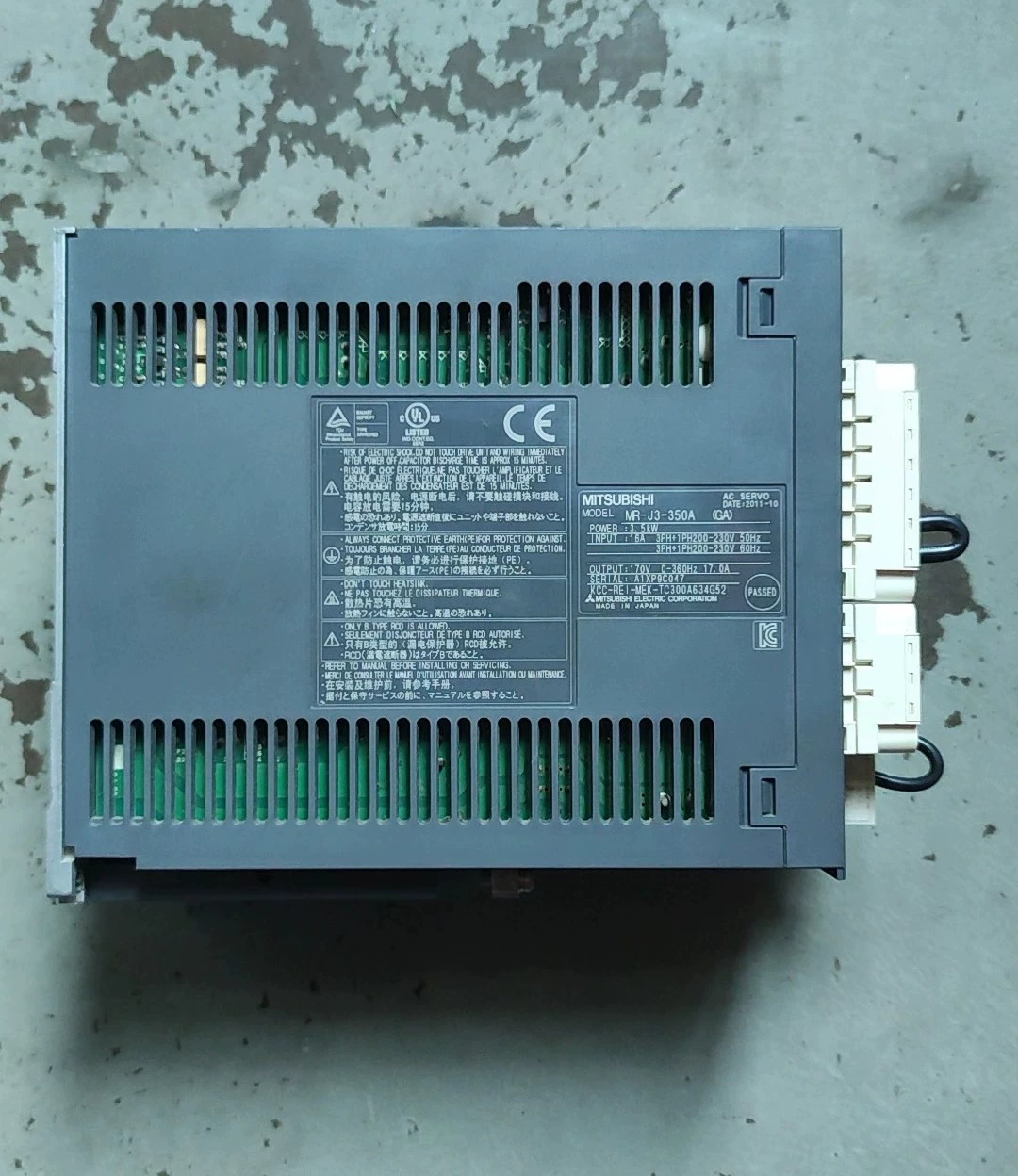 Mitsubishi Electric MR-J3-350A - Usado