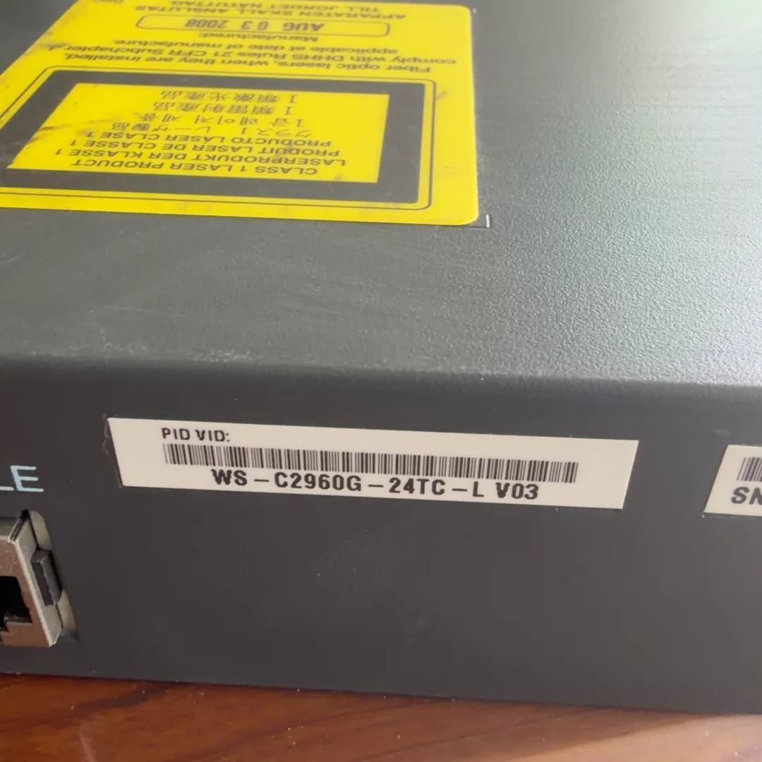 Cisco WS-C2960G-24TC-L 24-Port Gigabit-Ethernet-Switch - Gebraucht