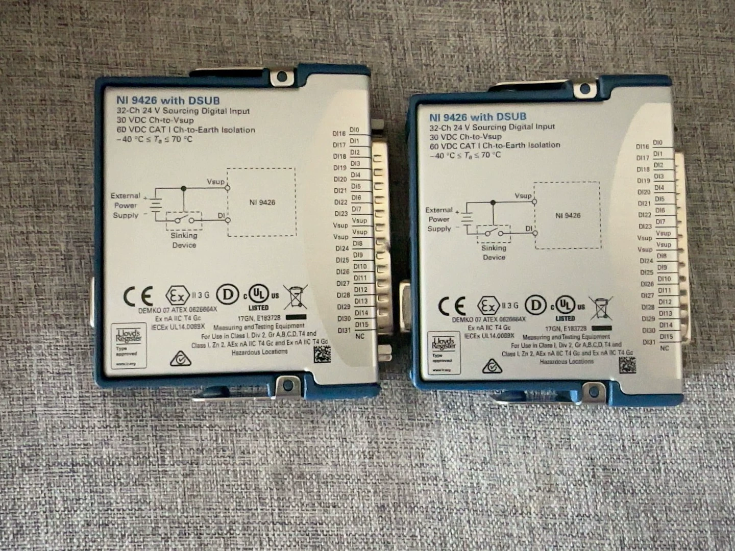 NI 9426 digital input module - New