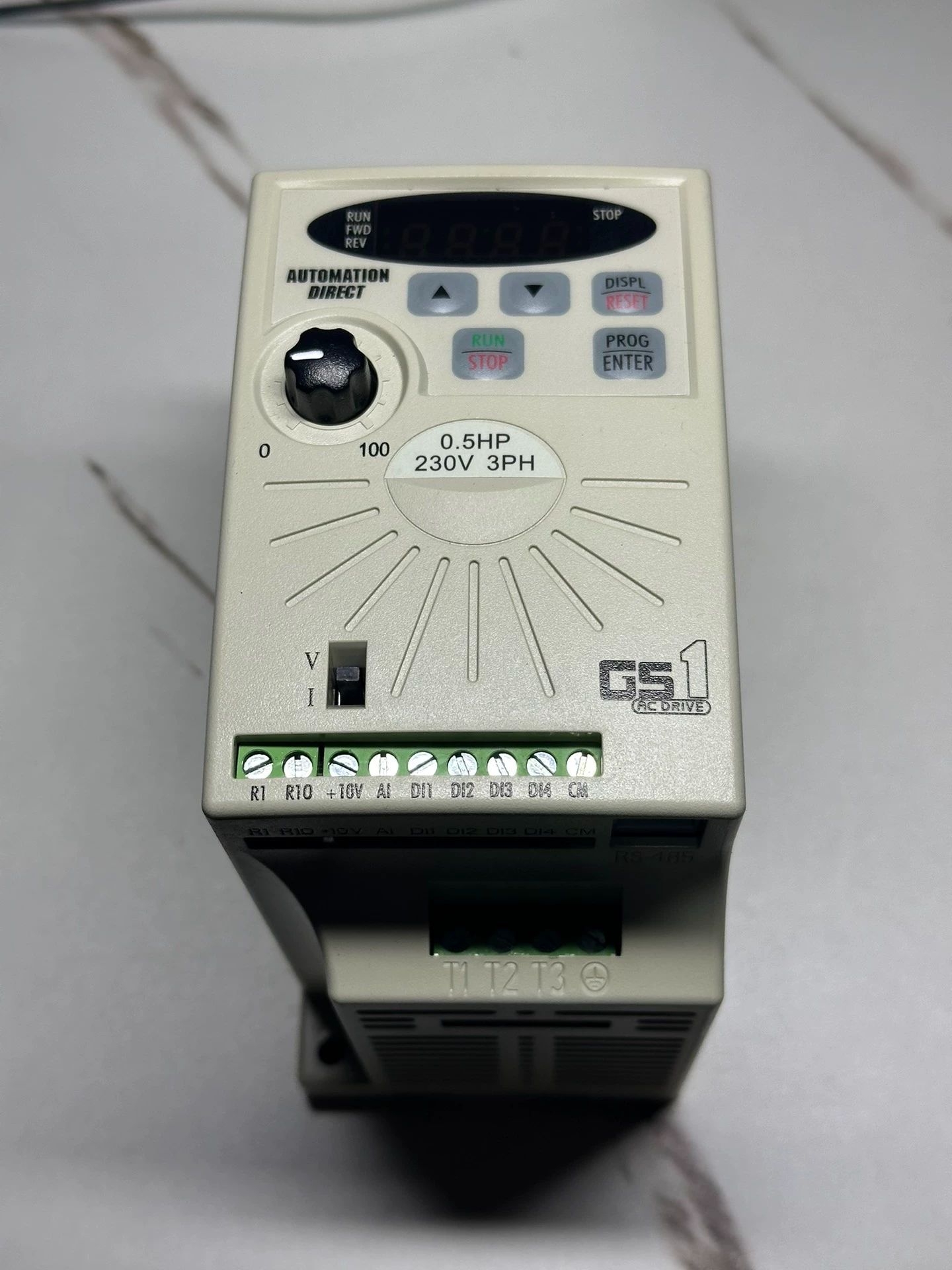 AutomationDirect GS1-20P5 variable frequency drive - New
