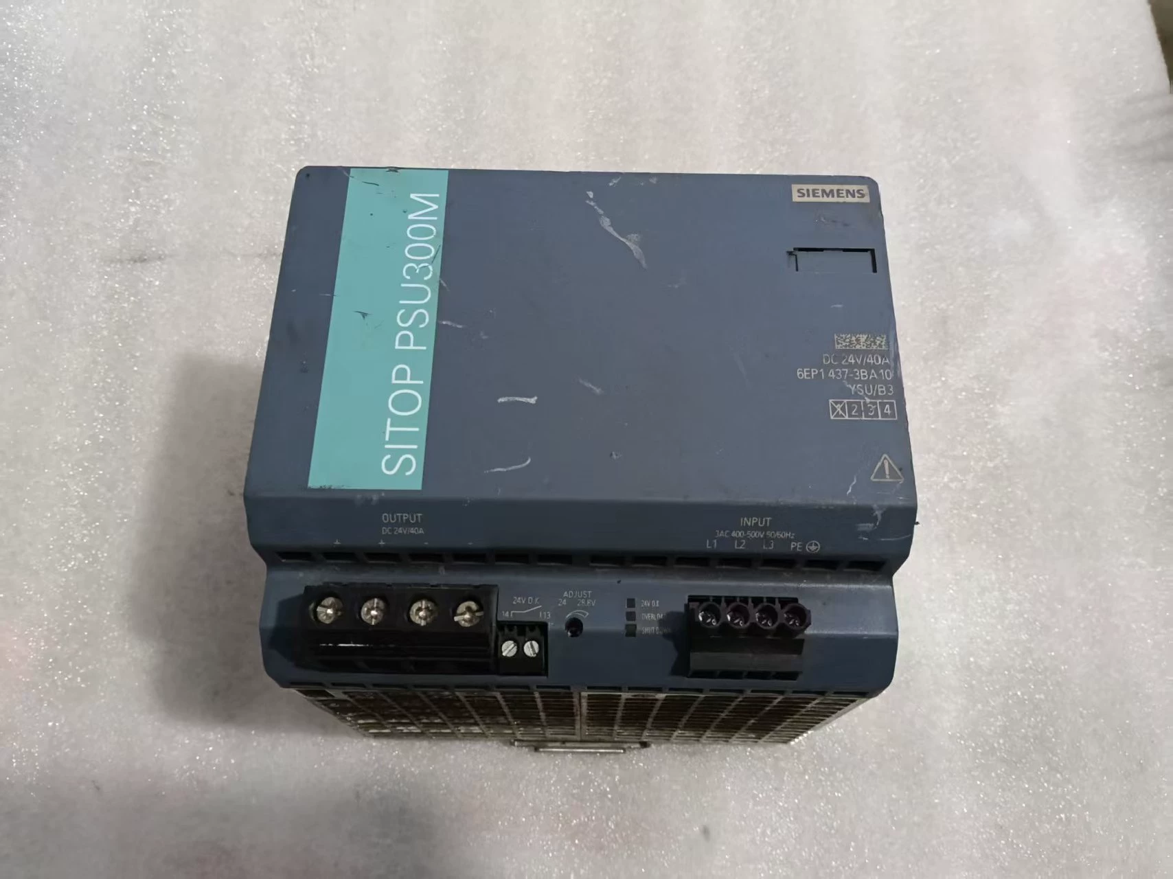 Fuente de alimentación Siemens SITOP PSU300M 6EP1437-3BA10 - Usada