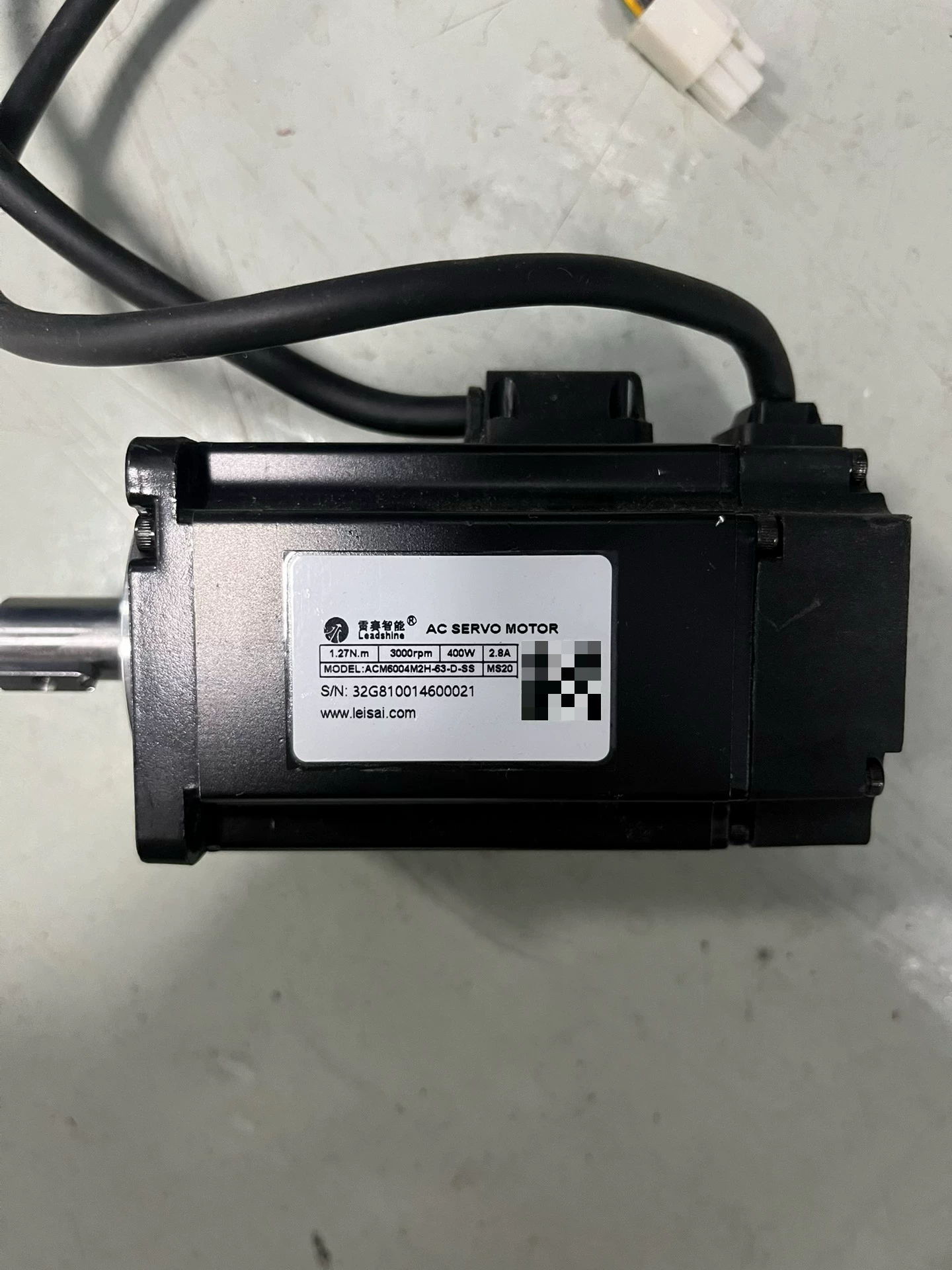 Leadshine ACM6004M2H-63-D-SS servo motor - Used