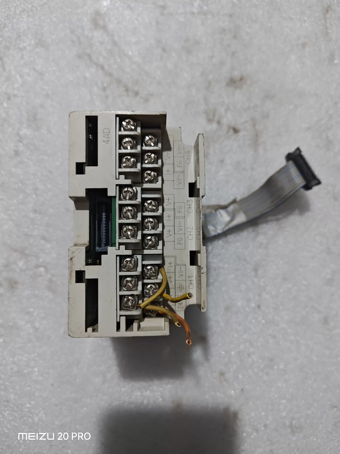 Mitsubishi Electric FX2N-4AD analog input module - Used