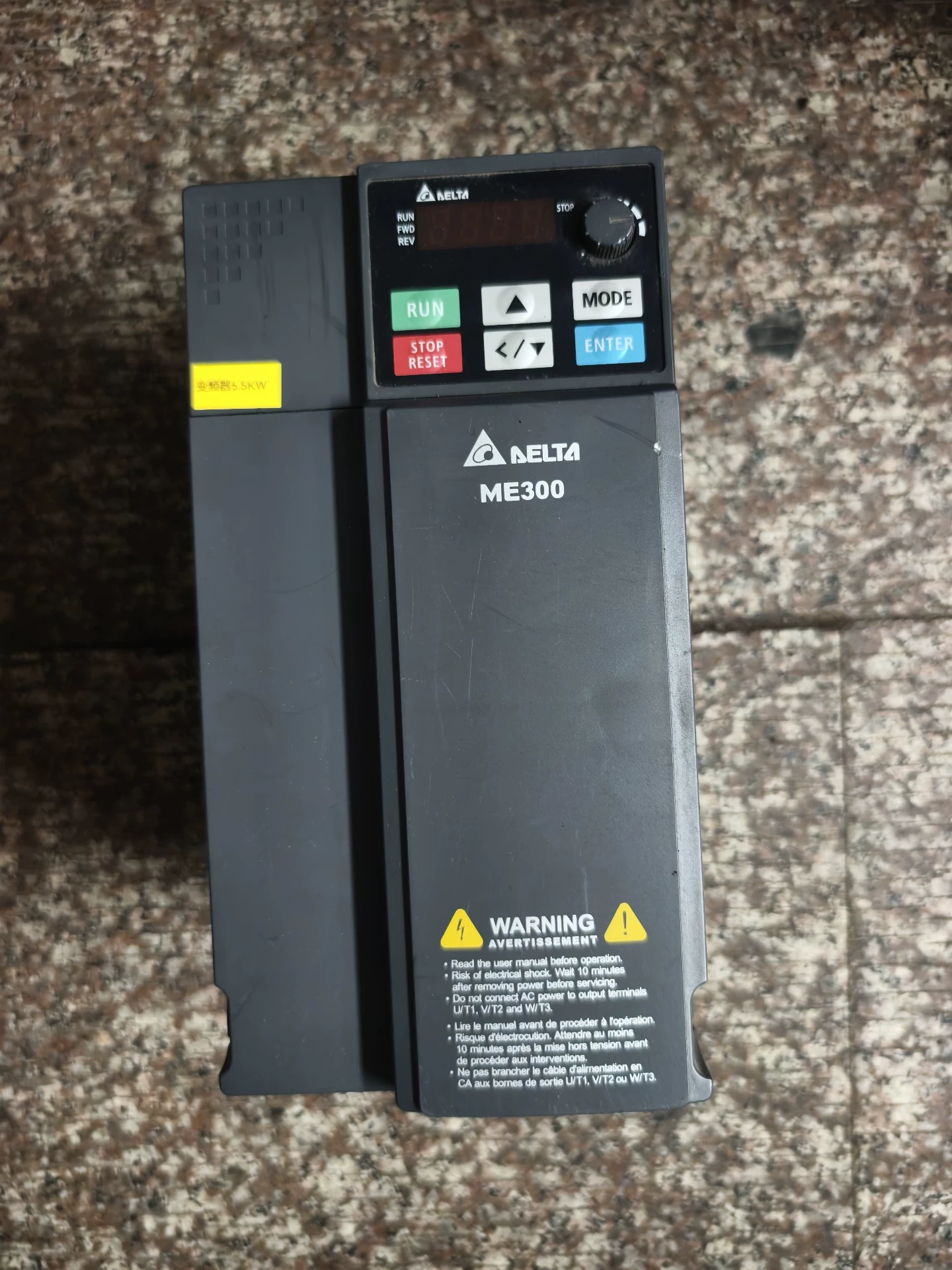 Delta VFD13AME43ANNAA variable frequency drive