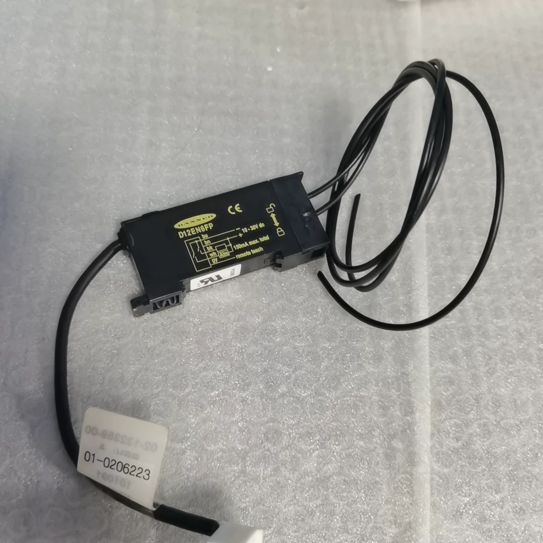Banner Engineering D12EN6FP fiber optic amplifier - Used